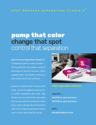 spot process separation studio™ screen printing separation software for mac